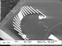 High deflection micromirror